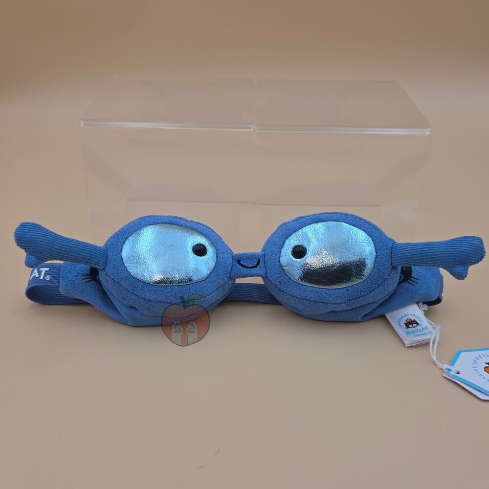Jellycat Amuseables Sports Swimming Goggles - AUTHENTIC - NEW WITH TAGS